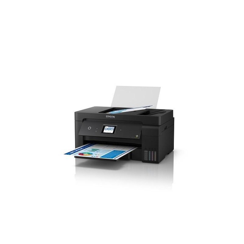 Multifunctional Inkjet CISS Color Epson L14150, A3,Functii:Impr|Scan|Cop|Fax, Vit Print Mono:38ppm,Vit print color:24ppm,Conecti