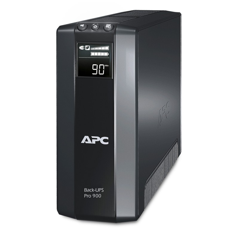 UPS APC " Back-UPS RS" Line Int. cu manag,mini tower,900VA/540W,AVR,Schukox5,,LCD,1-20 min.,"BR900G-GR",prelung garantie(WBEXTWA