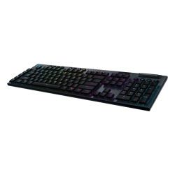 TASTATURA LOGITECH - gaming, "G915", wireless, cu fir, 121 taste format standard (104-108 taste), Bluetooth, Wireless (2.4 GHz) 