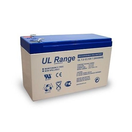 ACUMULATOR UPS ULTRACELL 12V 7.2AH "UL7.2-12" (timbru verde 0.5 lei)