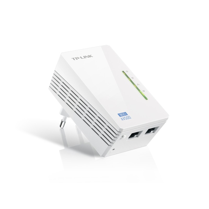 AMPLIFICATOR Powerline 300Mbps AV500, 500Mbps Powerline Datarate, 2 10/100Mbps Fast Ethernet, HomePlug AV, TP-LINK "TL-WPA4220" 