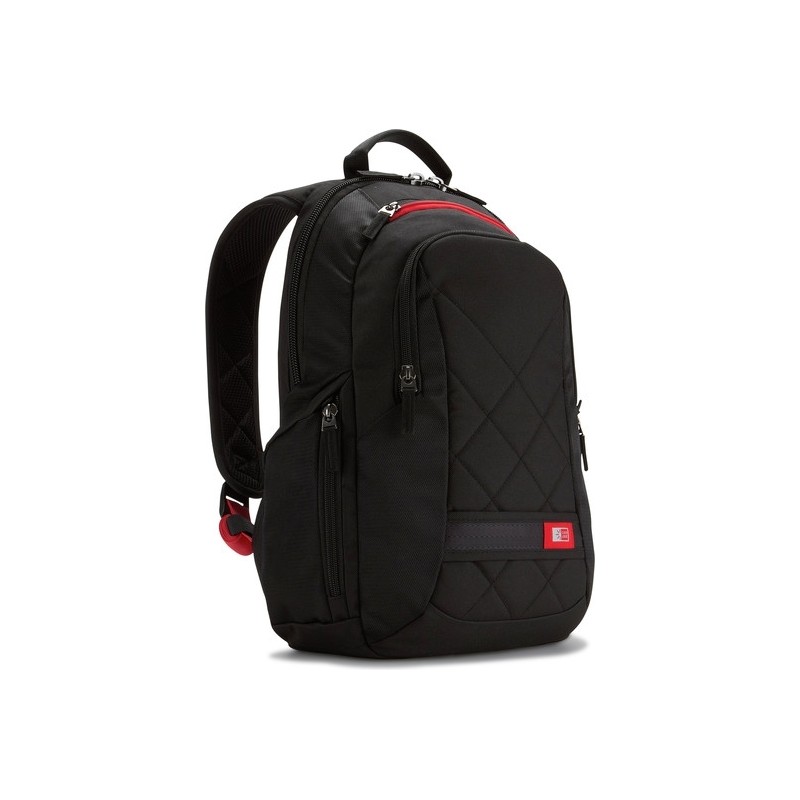 RUCSAC CASE LOGIC, pt. notebook de max. 14.1 inch, 1 compartiment, buzunar frontal x 2 | buzunar lateral x 2, waterproof, polies