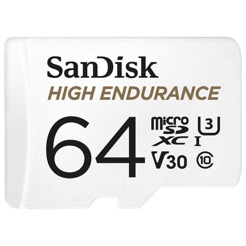 CARD MicroSD SANDISK, 64 GB, MicroSDXC, clasa 10, standard UHS-I U3, "SDSQQNR-064G-GN6IA" (timbru verde 0.03 lei)