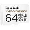 CARD MicroSD SANDISK, 64 GB, MicroSDXC, clasa 10, standard UHS-I U3, "SDSQQNR-064G-GN6IA" (timbru verde 0.03 lei)