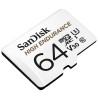 CARD MicroSD SANDISK, 64 GB, MicroSDXC, clasa 10, standard UHS-I U3, "SDSQQNR-064G-GN6IA" (timbru verde 0.03 lei)