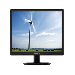 MONITOR PHILIPS 19", home, office, LED, SXGA (1280 x 1024), Clasic, 250 cd/mp, 14 ms, DVI, VGA, "19S4QAB/00" (timbru verde 7 lei