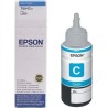 Cartus Cerneala Original Epson Cyan, T66424A, pentru L100|L120||L200|L110|L210|L220|L300|L355|L550, (timbru verde 0.15 lei), "C1