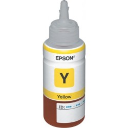 Cartus Cerneala Original Epson Yellow, T66444A, pentru L100|L120||L200|L110|L210|L220|L300|L355|L550, (timbru verde 0.15 lei), "