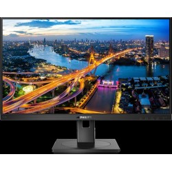 MONITOR PHILIPS 23.8", multimedia, IPS, Full HD (1920 x 1080), Wide, 250 cd/mp, 4 ms, HDMI, DisplayPort, "243B1/00" (timbru verd