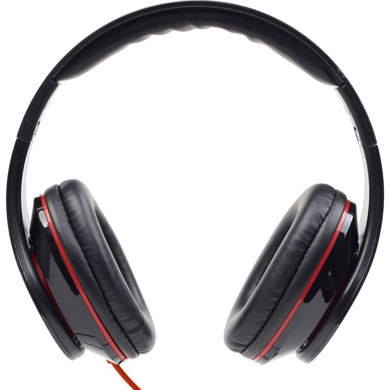 CASTI Gembird, "Detroit", cu fir, standard, utilizare multimedia, smartphone, microfon pe fir, conectare prin Jack 3.5 mm, negru