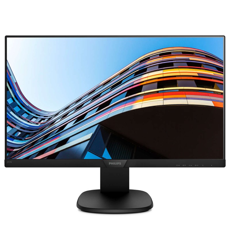 MONITOR PHILIPS 23.8", multimedia, IPS, Full HD (1920 x 1080), Wide, 250 cd/mp, 5 ms, VGA, DisplayPort, "243S7EYMB/00" (timbru v