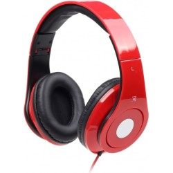 CASTI Gembird, "Detroit", cu fir, standard, utilizare multimedia, smartphone, microfon pe fir, conectare prin Jack 3.5 mm, negru