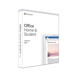 LICENTA retail MICROSOFT, tip Office Home and Student 2019 pt PC si Mac, 64/32 biti, engleza, 1 utilizator, valabilitate forever