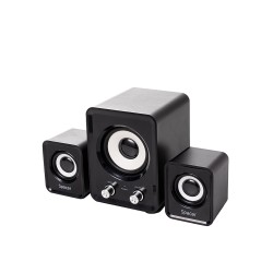 BOXE SPACER 2.1, RMS:  11W (2 x 3W + 5W), control volum, USB power, black, "SPB-807-BK" (timbru verde 2.00 lei)