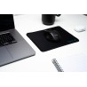 MousePAD SPACER, cauciuc si material textil, cusut pe margine, 220 x 180 x 2 mm, negru "SP-PAD-S" 45506698
