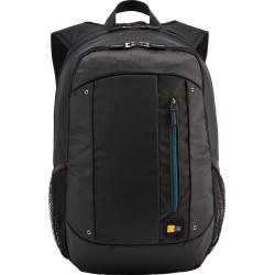 RUCSAC CASE LOGIC, pt. notebook de max. 15.6 inch, 2 compartimente, buzunar frontal | buzunar lateral x 2, waterproof, poliester