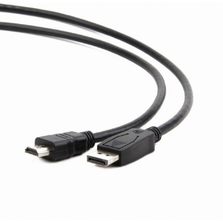 CABLU video SPACER, adaptor DisplayPort (T) la HDMI (T), 4K, 1.8m, Black, "SPC-DP-HDMI-6" (timbru verde 0.8 lei)