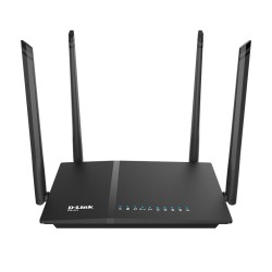 ROUTER D-LINK wireless 1200Mbps, 4 porturi Gigabit, 4 antene externe, USB 3G/4G suport, Dual Band AC1200 (867/300Mbps),45506863 