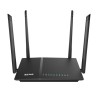 ROUTER D-LINK wireless 1200Mbps, 4 porturi Gigabit, 4 antene externe, USB 3G/4G suport, Dual Band AC1200 (867/300Mbps),45506863 