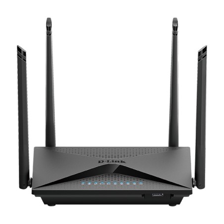 ROUTER D-LINK wireless 1300Mbps, 4 porturi Gigabit, 4 antene externe, 1 x USB 3.0 3G/4G suport, Dual Band AC1300 (867/400Mbps), 