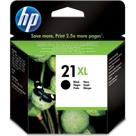 Cartus Cerneala Original HP Black, nr.21XL, pentru DJ3920|3940|D1360|14xx|F2180|2275|22xx, , (timbru verde 0.15 lei), "C9351CE"