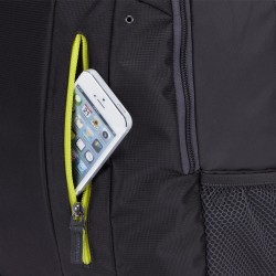 RUCSAC CASE LOGIC, pt. notebook de max. 15.6 inch, 2 compartimente, buzunar frontal | buzunar lateral x 2, waterproof, poliester