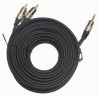 CABLU audio GEMBIRD stereo (3.5 mm jack la 2 x RCA), 1.5m, conectori auriti, "CCA-352-1.5M" (timbru verde 0.08 lei)