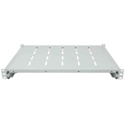 RAFT CULISANT INTELLINET 1U pentru rack 19", adancime 350mm, pentru cabinete cu adancime de 600-800mm, sarcina maxima 35Kg, vops