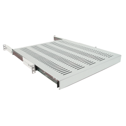 RAFT CULISANT LOGILINK 1U pentru rack 19", adancime 400mm, pentru cabinete cu adancime de 600mm, sarcina maxima 35Kg, vopsea ant