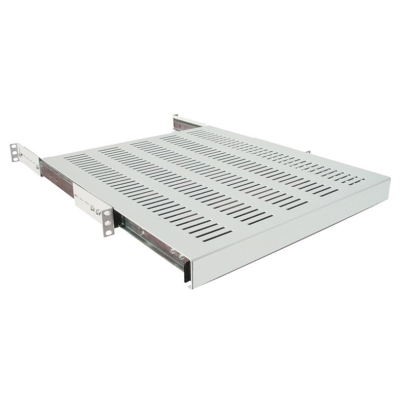 RAFT CULISANT LOGILINK 1U pentru rack 19", adancime 800mm, pentru cabinete cu adancime de 1000mm, sarcina maxima 35Kg, vopsea an