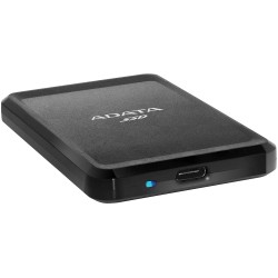 SSD extern ADATA SC685, 1 TB, 2.5 inch, USB 3.2, 3D Nand, R/W: 530/460 MB/s, "ASC685-1TU32G2-CBK" (timbru verde 0.18 lei)