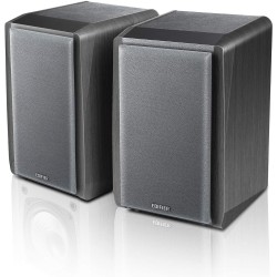 BOXE EDIFIER 2.0, RMS:  24W (2 x 12W), bluetooth, volum, bass, conectare simultana cu 2 echipamente BT, 220V alimentare, black "