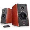 BOXE EDIFIER 2.0, RMS: 120W (2 x 24W, 2 x 36W), bluetooth, telecomanda wireless, volum, bass, treble, brown, "R2000DB-BR" (timbr