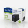UPS GEMBIRD, Line Int. cu management, mini tower, 850VA/510W, AVR, IEC x 2/ Schuko x 1, 1 x baterie 12V/8Ah, display LCD, back-u