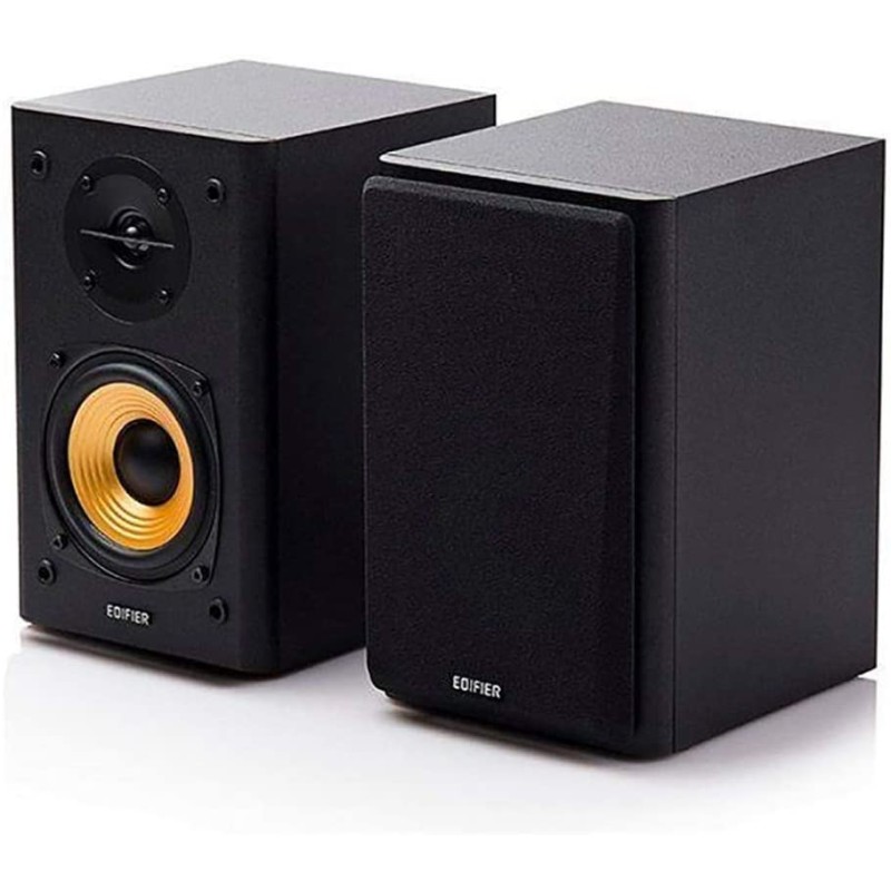 BOXE EDIFIER 2.0, RMS:  24W (2 x 12W), volum, bass, 220V alimentare, black "R1000T4-BK" (timbru verde 11.00 lei)
