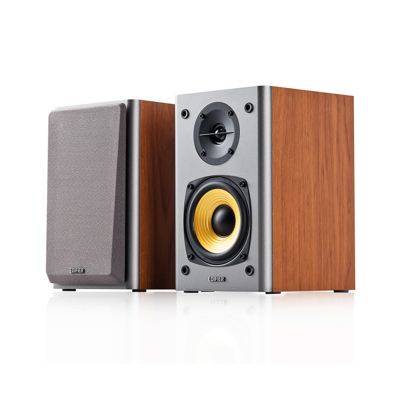 BOXE EDIFIER 2.0, RMS:  24W (2 x 12W), volum, bass, 220V alimentare, brown "R1000T4-BR" (timbru verde 11.00 lei)