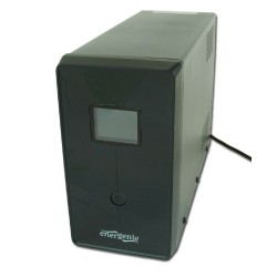 UPS GEMBIRD, Line Int. cu management, mini tower, 1200VA/720W, AVR, IEC x 3/ Schuko x 2, 2 x baterie 12V/7Ah, display LCD, back-