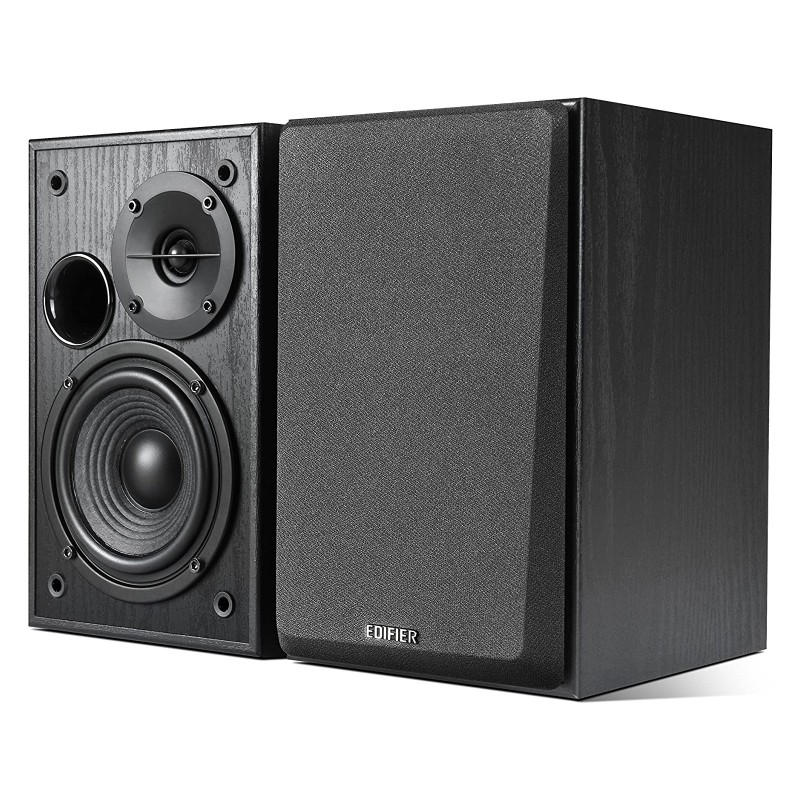 BOXE EDIFIER 2.0, RMS:  42W (2 x 21W), volum, bass, black, "R1100-BK"  (timbru verde 11.00 lei)