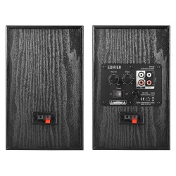 BOXE EDIFIER 2.0, RMS:  42W (2 x 21W), volum, bass, black, "R1100-BK"  (timbru verde 11.00 lei)