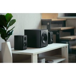 BOXE EDIFIER 2.1, RMS: 150W (2 x 25W, 2 x 15W, 1 x 70W), bluetooth, telecomanda wireless, volum, bass, treble, optical, black, "