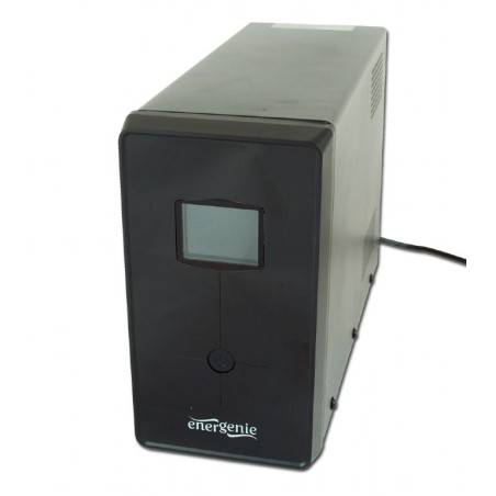 UPS GEMBIRD, Line Int. cu management, mini tower, 1500VA/900W, AVR, IEC x 3/ Schuko x 2, 2 x baterie 12V/8Ah, display LCD, back-