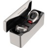 CASTI Edifier, wireless, intraauriculare - butoni, pt smartphone, microfon pe casca, conectare prin Bluetooth 5.0, gri, "TWSNB-M