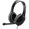 CASTI Edifier, cu fir, standard, utilizare multimedia, call center, microfon pe casca, conectare prin USB 2.0, negru, "K800-BK",