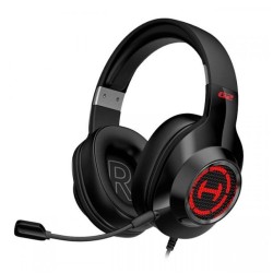 CASTI Edifier, cu fir, gaming, utilizare multimedia, microfon pe casca, detasabil, conectare prin USB 2.0, negru, "G2-II-BK", (t