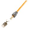 MUFA RJ-45 LOGILINK pt. cablu UTP, FTP, SFTP, Cat5e | Cat6 | Cat6a | Cat7 | Cat7a | Cat8.1, RJ-45 (T), ecranat, plastic cu metal