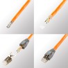 MUFA RJ-45 LOGILINK pt. cablu UTP, FTP, SFTP, Cat5e | Cat6 | Cat6a | Cat7 | Cat7a | Cat8.1, RJ-45 (T), ecranat, plastic cu metal