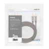 CABLU audio LOGILINK stereo (2 x 2.5 mm jack T/T), 3m, conectori auriti, negru "CA1210" (timbru verde 0.18 lei)