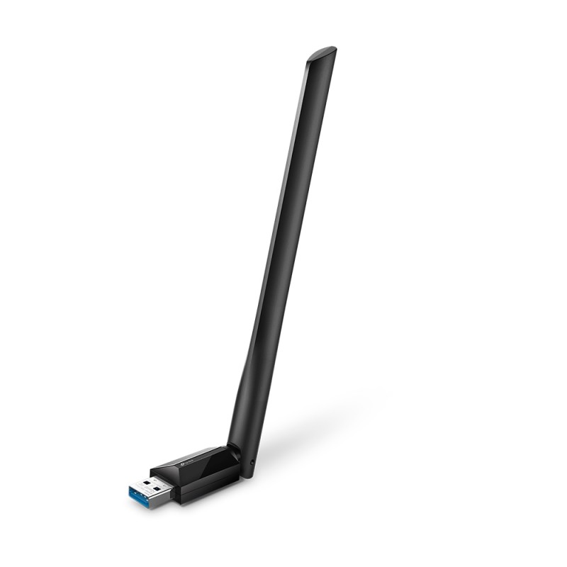 ADAPTOR RETEA TP-LINK AC1300, extern wireless 2.4 GHz | 5 GHz, USB 3.0, port, 1300 Mbps, antena externa x 1, "Archer T3U Plus" (