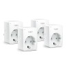 PRIZA inteligenta TP-LINK, Schuko x 1, conectare prin Schuko (T), 10 A, programare prin smartphone, Bluetooth, WiFi, alb "Tapo P