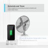 PRIZA inteligenta TP-LINK, Schuko x 1, conectare prin Schuko (T), 10 A, programare prin smartphone, Bluetooth, WiFi, alb "Tapo P